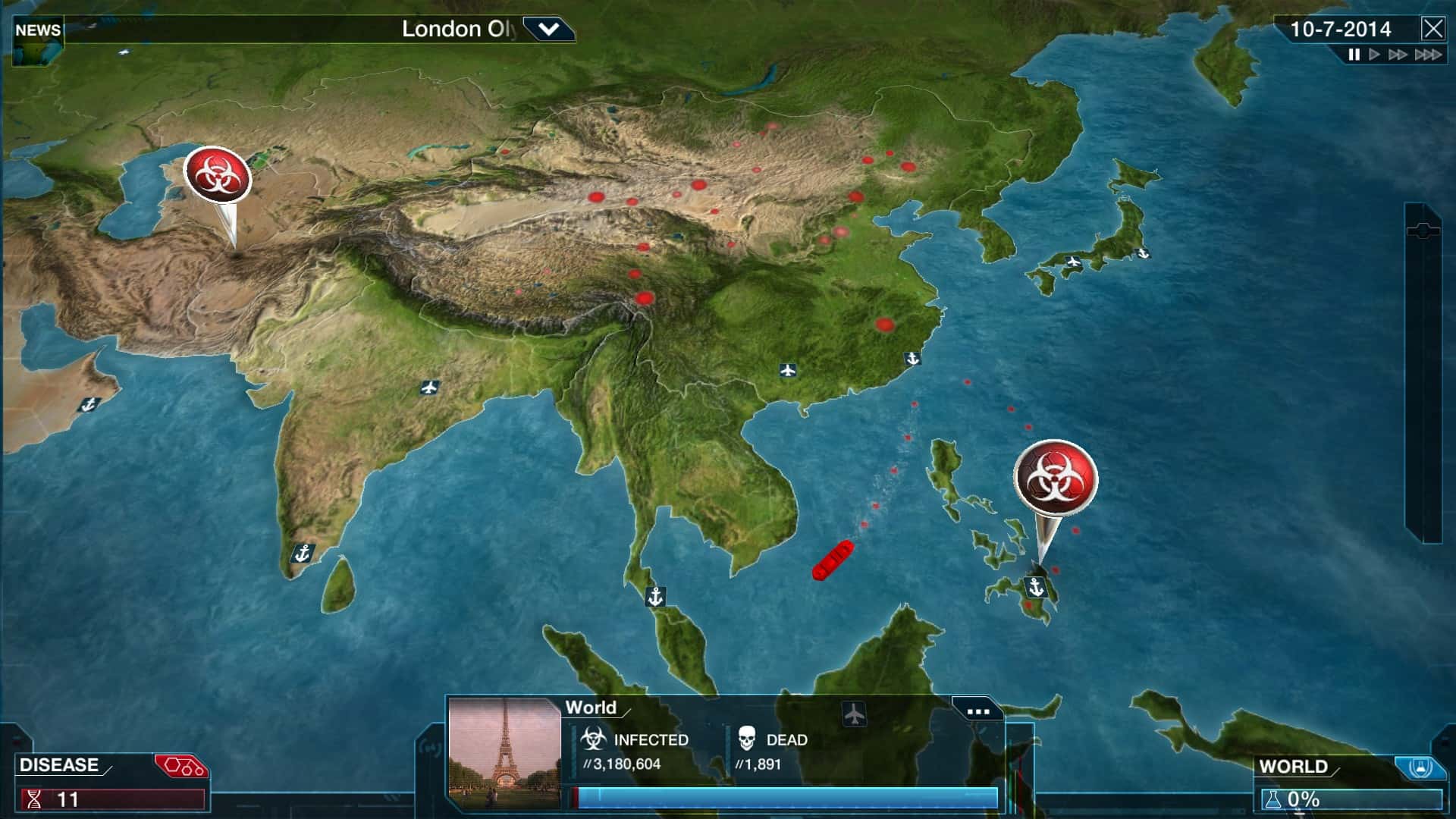 瘟疫公司:物竞天择 进化 Plague Inc Evolved 全DLC封面